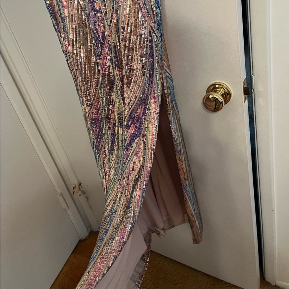 NWT Sequin Maxi Length dress - Picture 5 of 6